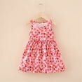thumbnail image 2 of JUSLIO Girls Dresses Round Neck Summer Casual Floral Print Sleeveless Tank Dress Girls 9-10 Years, 2 of 6
