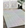 thumbnail image 3 of Ahgly Company Machine Washable Indoor Square Transitional Platinum Gray Area Rugs, 5' Square, 3 of 7