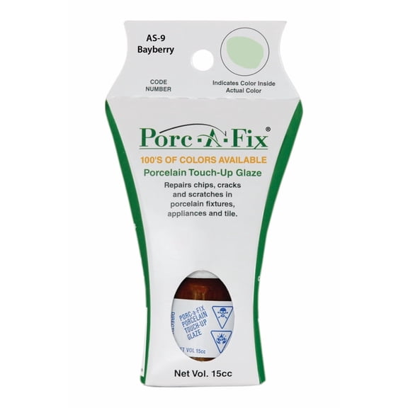 Porc-a-Fix Touch up Repair Glaze - American Standard - as-9 (Color Bayberry)