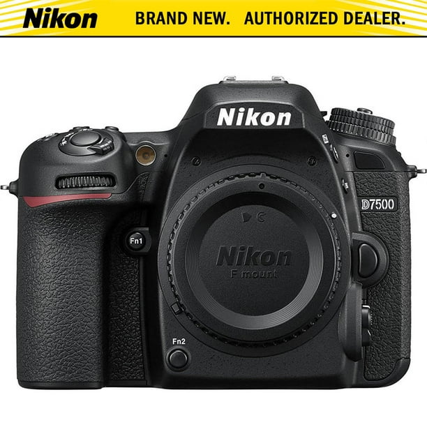 Nikon D7500 20.9MP DX-Format Digital SLR Camera Body, 4K UHD Video