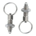 thumbnail image 4 of 2pcs Stainless Steel Knob Plunger Split Position Column Spring Pin Screw Type Quick Release Pin (LHFSS-6-1-4 Stainless Steel Round ), 4 of 8