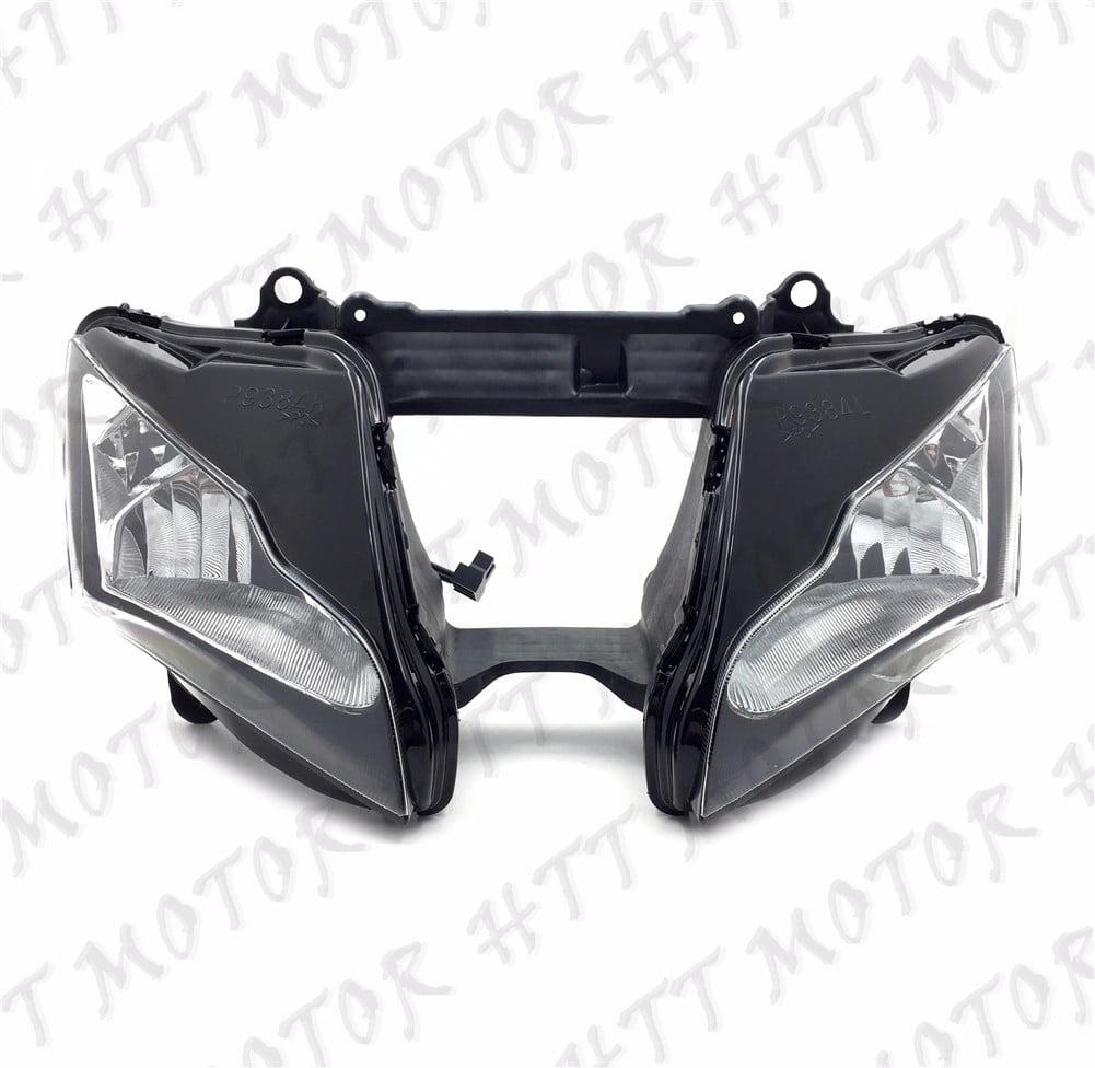 Premium Headlight Head light Assembly for Kawasaki ZX10R ZX10 2011 2012 2013