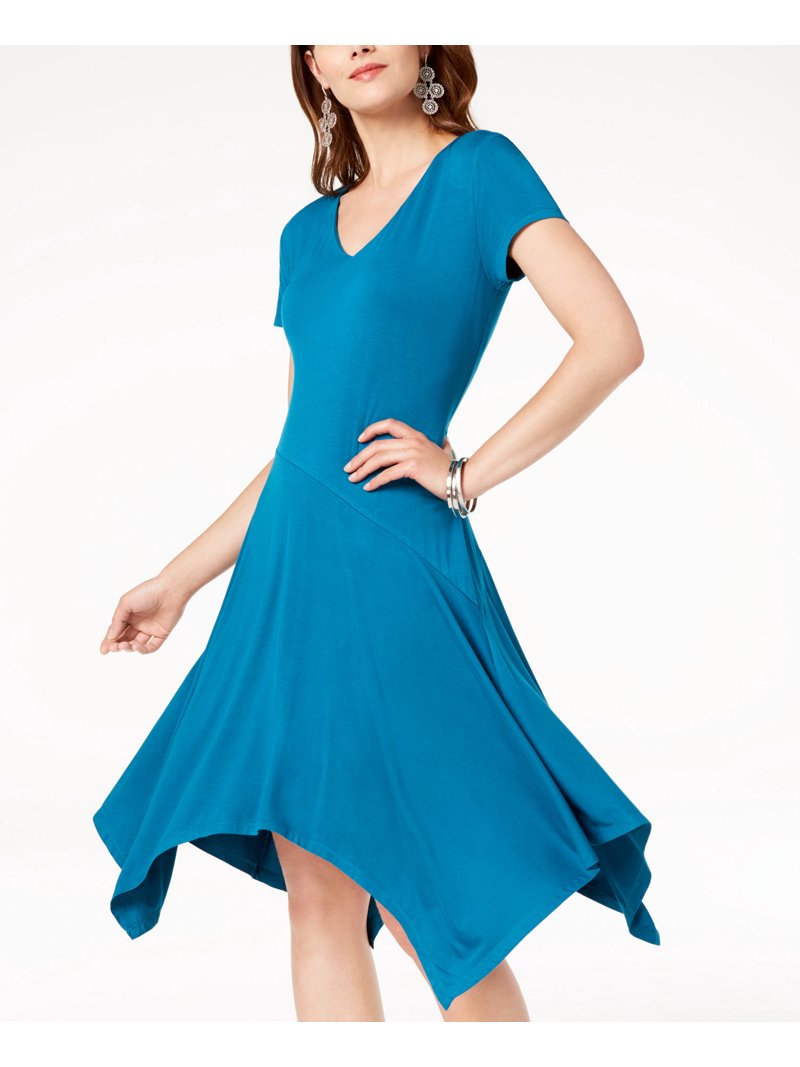 handkerchief hem shirt dress Styli Floral Print Handkerchief Hem Shirt Midi Dress for Women