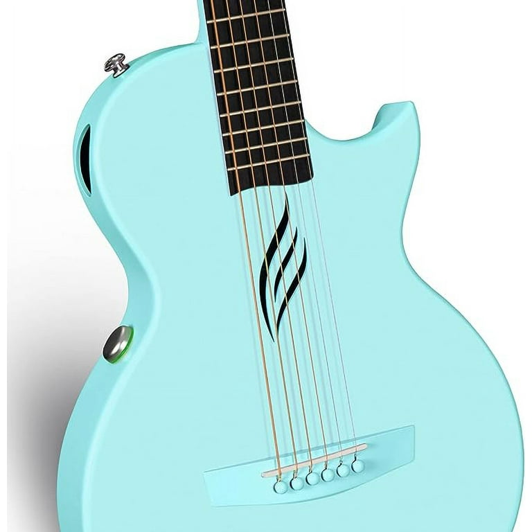 Enya Musical NOVA Go SP1 Carbon Fiber 35 in Acoustic Electric Guitar. Blue Enya Musical NOVA Go SP1 Carbon Fiber 35 in Acoustic Electric Guitar. Blue