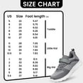 thumbnail image 4 of YHOON Boys Girls Shoes Kids Breathable Athletic Tennis School Sneakers Dark Grey Little Kid Size 13, 4 of 8