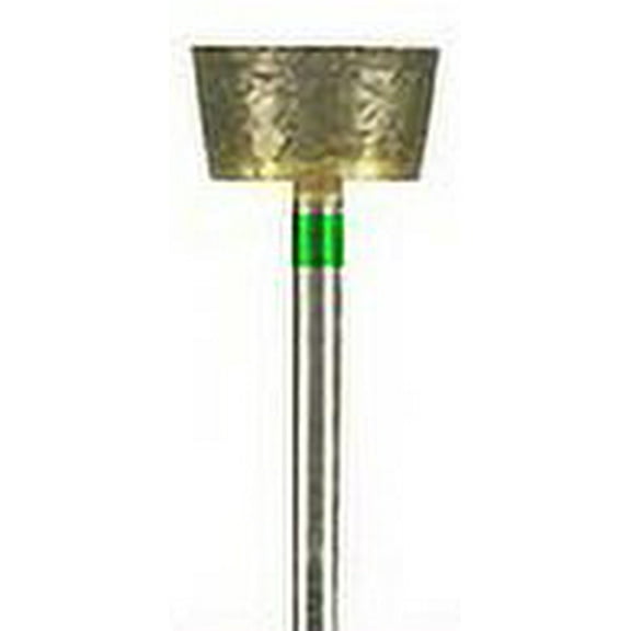 DIAMOND BUR, SINTERED, Coarse 120 grit 2.34mm mandrel(hp)Inverted cone, flat top 5.5x6mm