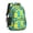Colorful Cartoon Dinosaurs-1, variant on Colorful Cartoon Dinosaurs with ColorBlocks Cute School Backpack Bag with Padded Back and Adjustable Shoulder Straps 16.9 X 12.6 X 5.9 Inches