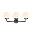 thumbnail image 2 of 284-3W-OB-G531 Innovations Lighting Oxford - 3 Light Bath Vanity-9 Inches Tall and 25.5 Inches Wide-Oil Rubbed Bronze Finish-Matte White Glass Color, 2 of 2