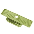 thumbnail image 1 of Protector contra salpicaduras de agua, manija del grifo, bandeja receptora, accesorios para fregadero, fácil limpieza, alfombrilla para grifo detrás Verde, 1 of 8