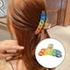 thumbnail image 2 of Clips de garra novedosos para niñas, ideales para mente el cabello, para todo tipo de cabello, pasadores de acrílico Macarena Pinzas para el pelo de las mujeres, 2 of 8