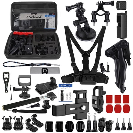 QKOO 43 in 1 Accessories Total Ultimate Combo Kits for DJI Osmo Pocket with EVA Case (Chest Strap