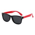 thumbnail image 4 of Gafas de sol de silicona Gafas de sol polarizadas de moda para niños Gafas de sol estilo wayfare para niños y niñas, 4 of 6