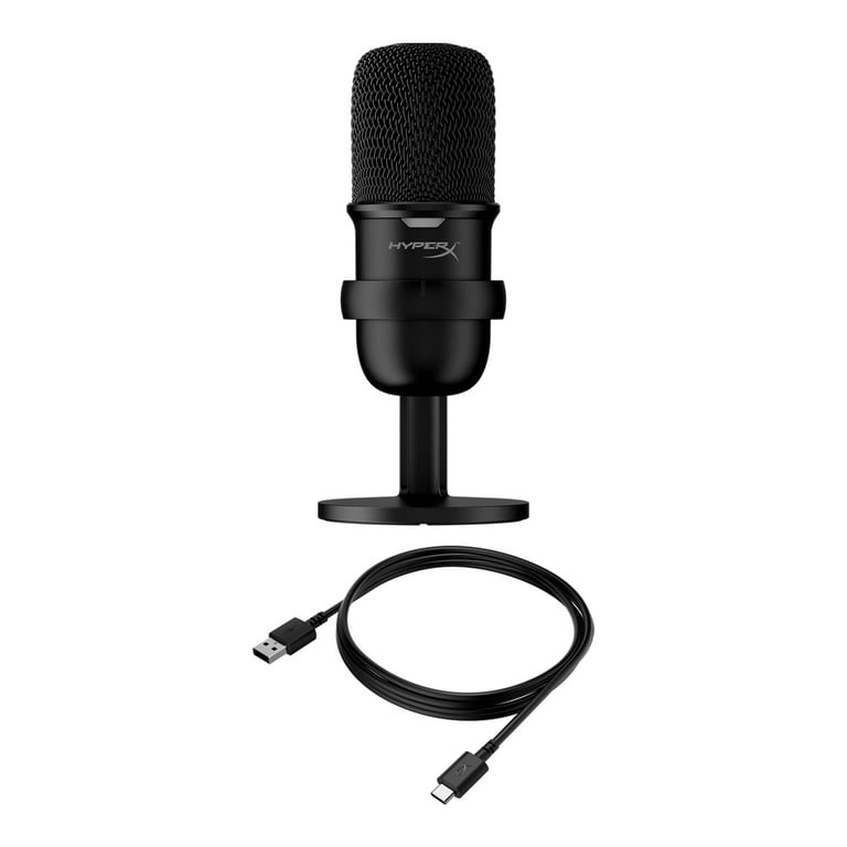  HyperX QuadCast USB Condenser Gaming Microphone for PC, PS4 and  Mac (Renewed) : Video Games