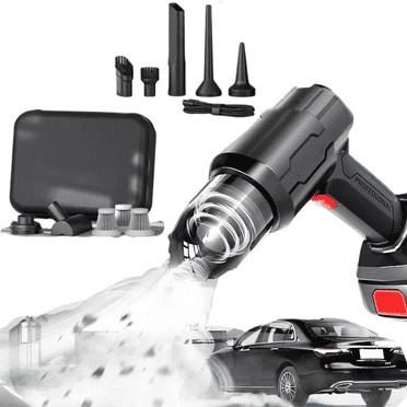 ChiYun Cordless Handheld Vacuum Cleaner, 10000pa, Non Woven Fabric Filter Dry Vacuum Cleaner for Car, Black