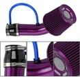 thumbnail image 4 of 3'' Cold Air Intake Kit Aluminum Automotive Cold Air Intake Pipe Filter Induction Flow Hose Pipe Kit, Purple, 4 of 18