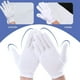 thumbnail image 3 of 12 pares de guantes blancos de algodón, guantes de algodón suave, guantes de trabajo transpirables para mujer Ormromra LN-0934, 3 of 7