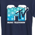 thumbnail image 3 of MTV - Snowflakes  - Women's Short Sleeve Graphic T-Shirt, 3 of 5