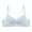 Light Blue, variant on LOVZFMLL Bras for Women or Teen Girl Solid Color Comfort Soft Breathable Bras No Underwire Push Up Full Coverage Bra Everyday Bralettes White M