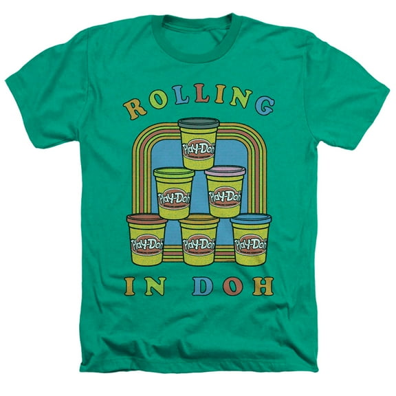 Play Doh - Rolling In Doh - Heather Short Sleeve Shirt - XXX-Large