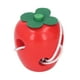 thumbnail image 3 of Juguete de roscado de madera, juguetes educativos de aprendizaje seguro para comer manzana, juguete para niños y niñas, 3 of 9