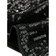 thumbnail image 5 of INSPIRE CHIC Women's Dress Sequin Tank Sparkly Sleeveless Party Cami Dress XS Black, 5 of 6