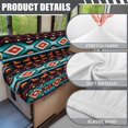 thumbnail image 6 of Uorisanigo RV Dinette Cushion Covers, Soft Running Horse Aztec Camper Cushion Slipcovers for Dinette Booth Seats, Replacement Sofa Camper Cushion Cover(1 Backrest & 1 Bench Covers), 6 of 7