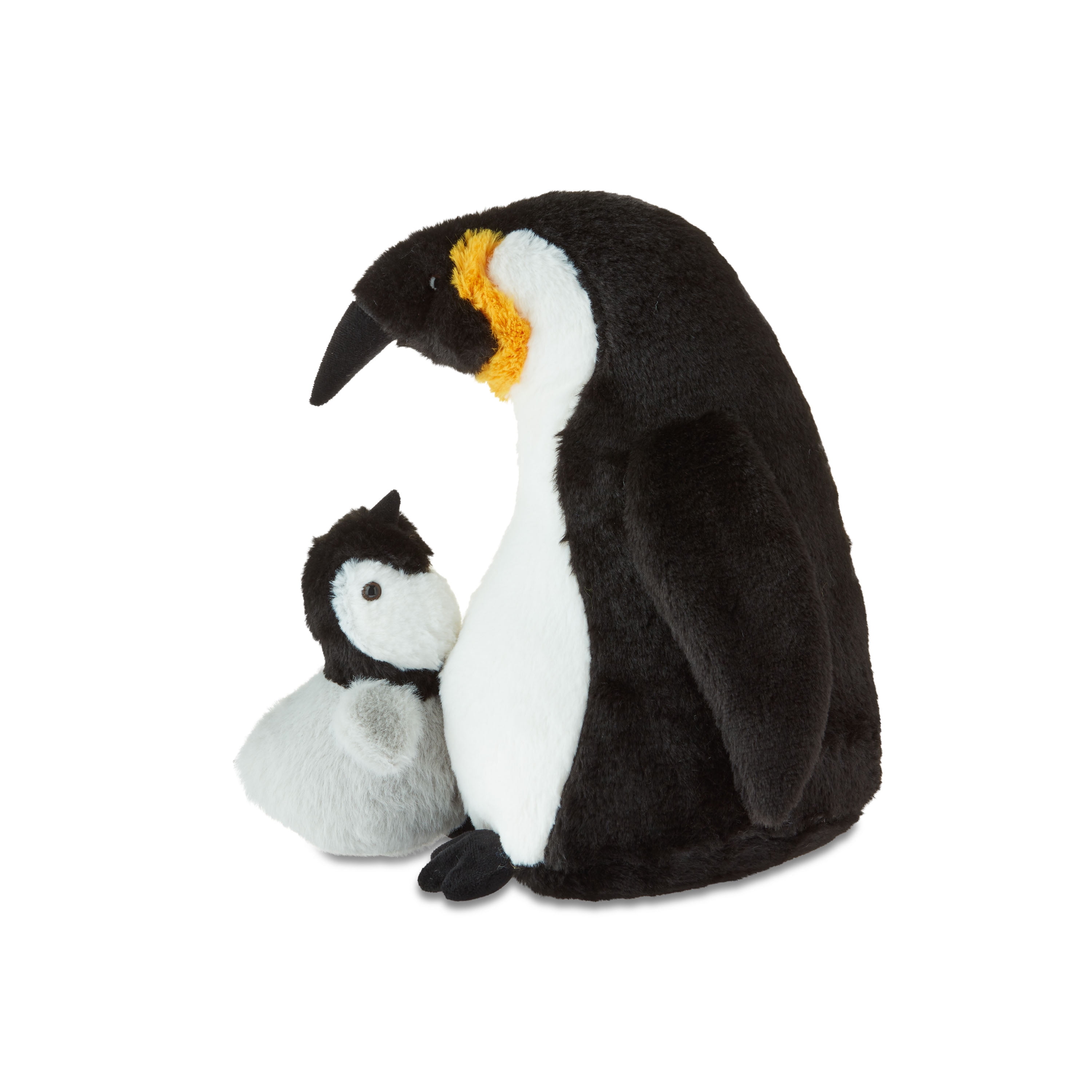 Mother's Day Medium Black and White Mom and Me Penguin Plush
