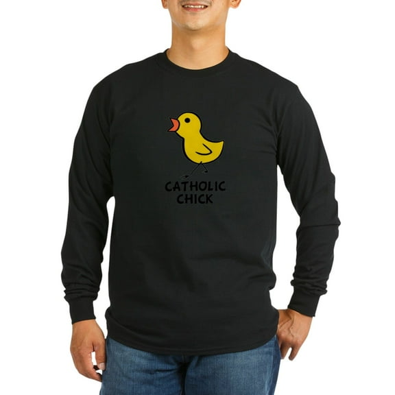 CafePress - Chick Long Sleeve T Shirt - Long Sleeve Dark T-Shirt