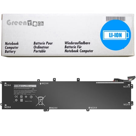 GREENTECH 6GTPY BATTERY FOR DELL PRECISION 5520 5530 5540 XPS 9560 XPS 9570 XPS 7590 97WH GPM03 5XJ28