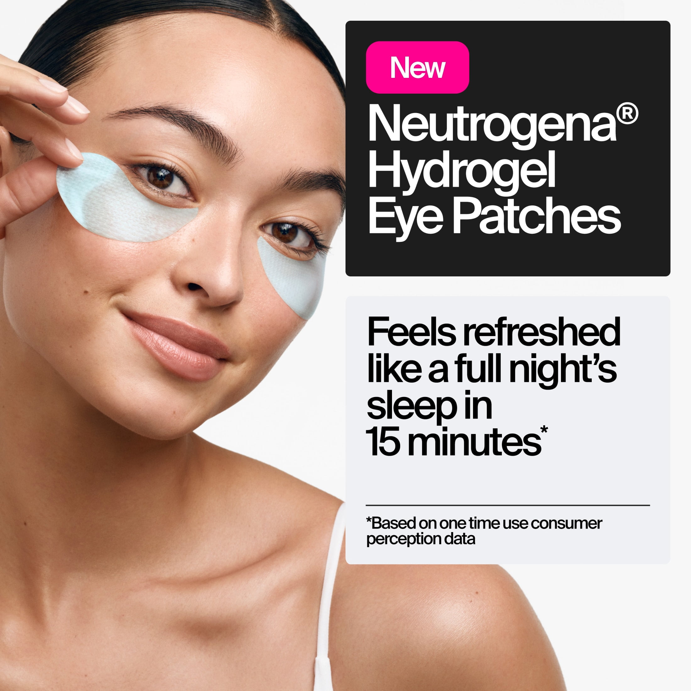 Neutrogena Hydro Boost Hydrogel Under Eye Patches with Hyaluronic Acid, 1 Pair