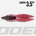 thumbnail image 5 of 6th Sense – Bodega – Soft Plastic Creature Bait – Bass Fishing – Twin Ridge Tail Action – Made in The USA, 5 of 7