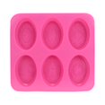 thumbnail image 2 of CNKOO Six Consecutive Oval Soap Molds  New Silicone Soap Molds  Lace Pattern Molds, 2 of 6