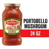 Bertolli Portobello Mushroom Sauce, Authentic Tuscan Style Pasta Sauce Made with Vine-Ripened Tomatoes, Onions, Garlic and Olive Oil, 24 OZ