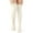 W83 Beige, variant on Likimi Fuzzy Fleece Socks For Women Cartoon Striped Print Over The Knee Winter Warm Casual Soft Socks Size One Size