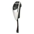thumbnail image 3 of Car RHD LED Shift Knob Automatic Gear Shifter Lever Fits for E46 E60 E61Titanium Silver, 3 of 11