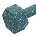 thumbnail image 3 of Pemberly Row Modern Transitional Speckled Blue Decorative Dumbbell, 3 of 5
