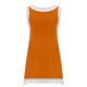 thumbnail image 4 of Vestido de Verano de Manga Corta de las Mujeres Cuello Redondo Cuello en V Sólido Casual Mini Patinador Vestido de Dos Piezas, Falda de Verano Corta, 4 of 6