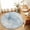 Blue, variant on Round Area Rugs 3.3Ft, Light Blue Grey Non-Slip Washable Circle Rugs Carpet, Minimalism Gradient Mottled Patterned Indoor Outdoor Rug Floor Mats Throw Runner for Bedroom Living Room Bathroom