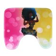 thumbnail image 3 of 3Pcs Bath Mat Set Non-Slip Shark Sea World Pedestal Floor Rug + Lid Toilet Cover + Doormat Carpet Bathroom Home Decor, 3 of 4