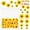 Yellow, variant on MODANU 50Pcs Resin Sunflower for Craft, 4 Sizes Small Flatback Yellow Decorative Daisy Flowers for Scrapbook Embellishment, DIY and Sunflower Party Decorations-No Hole