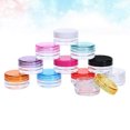 thumbnail image 3 of EeaseCA 50 Pcs Mini Boîte de Rangement pour Crème Fond Rond Boîte Cosmétique Bouteille de Voyage, 3 of 7