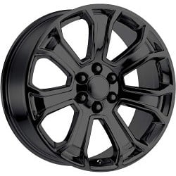 OEP 166B Alloy Wheel for Luxury Vehicles - 24x10 6x5.50 Offset Rugged Design