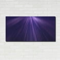 thumbnail image 3 of Luxe Metal Art 'Oceanic Moon Rays' by Unknown Artist, Metal Wall Art, 48"x24", 3 of 9