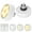 3 COLOR, variant on E26 Battery Operated Lights Bulb with Remote, Screw-in AA Battery Light Bulbs, 13 Colors Changeable LED Puck lightings Battery Powered for Non Electricity Light Fixture(2Pack)