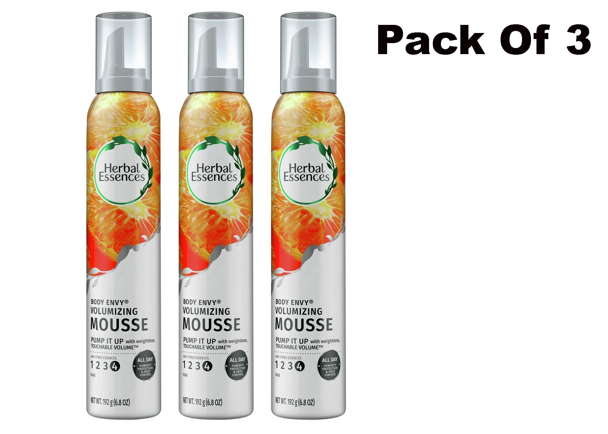 Herbal Essences Body Envy Volumizing Spray Hair Styling Mousse, 6.8 oz