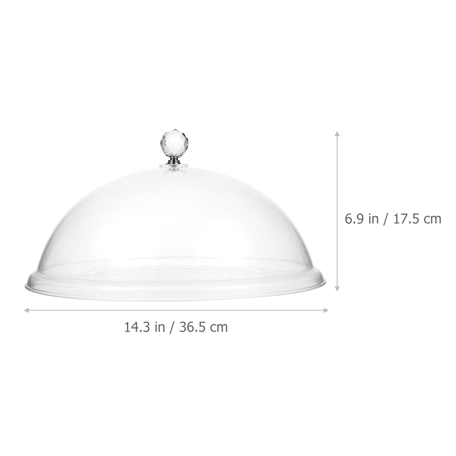 Clear Food Cover Round Cake Cover Food Dustproof Lid Cake Dessert