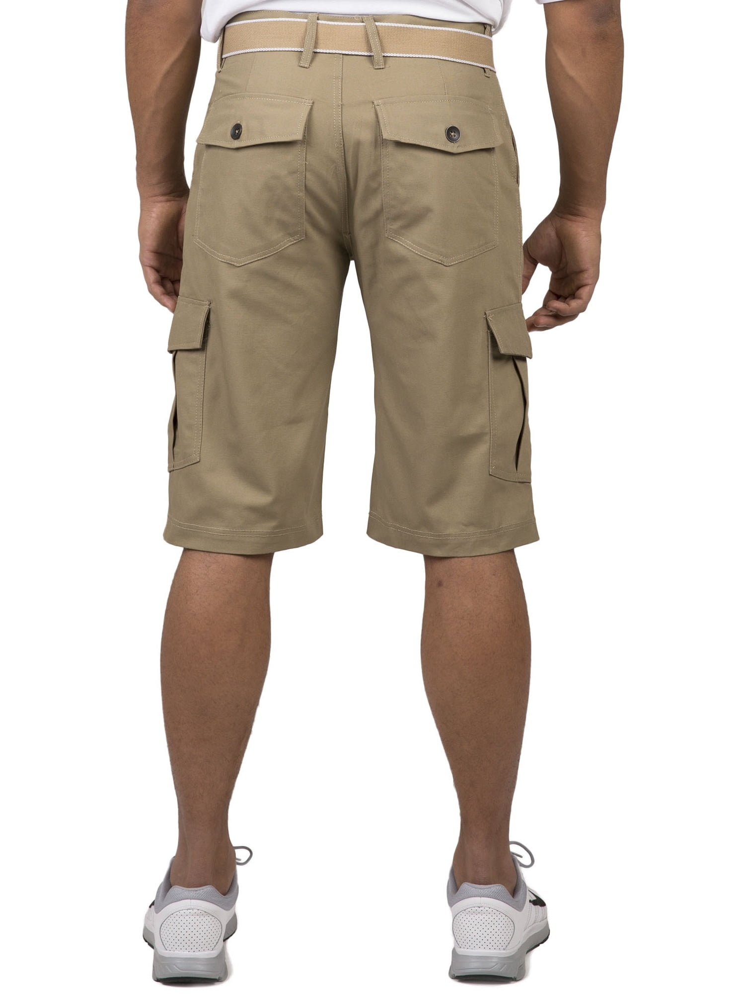 mens canvas cargo shorts