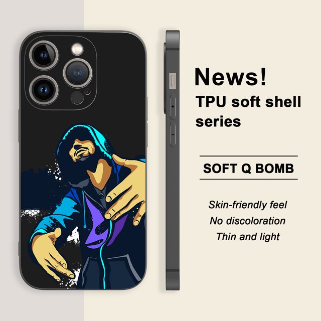 Exprésate: destaca con nuestra funda plateada mate de doble capa para iPhone 15 Pro Max 14 13 12 Pro 11.