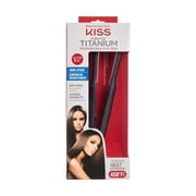 Kiss Nano Titanium Professional Flat Iron Hair Straightener & Styling Tool, 1/2, 0.86 lbs.