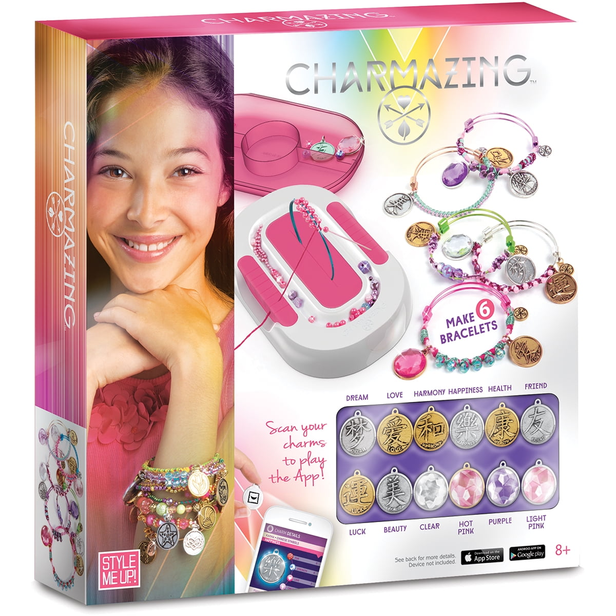 Charmazing Deluxe Kit Karma Style Me Up Brand New Arts and Crafts RRP £19.99 